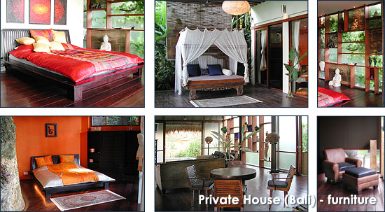 Private House (Bali), furniture